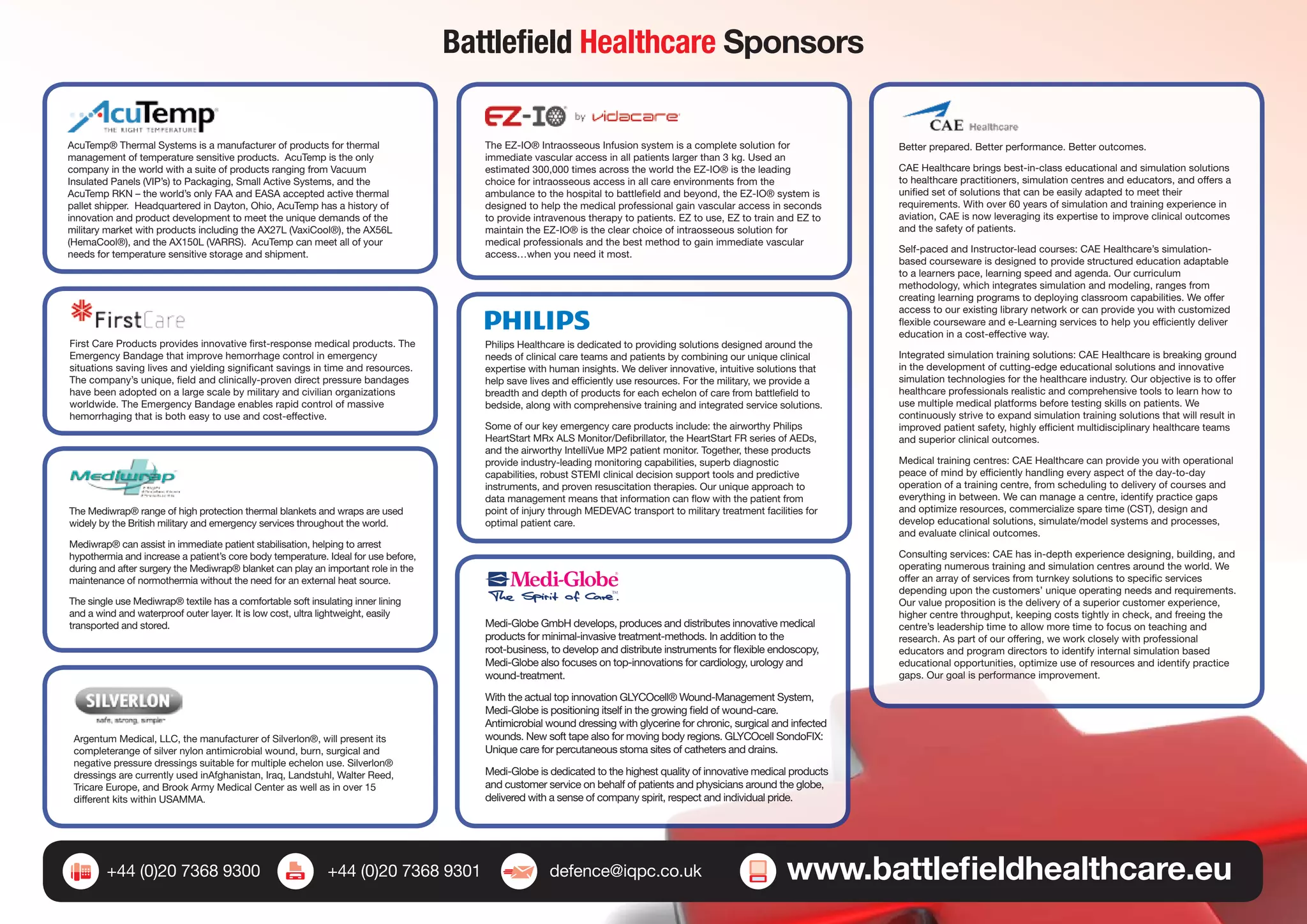 Battlefield Healthcare A4 7pp Pdfw | PDF