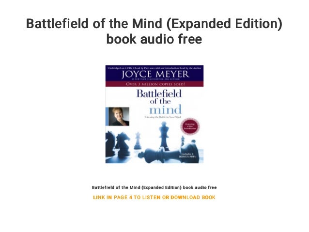 Free Audio Book Battlefield Of The Mind