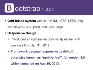 Battle of the Front-End Frameworks: Bootstrap vs. Foundation