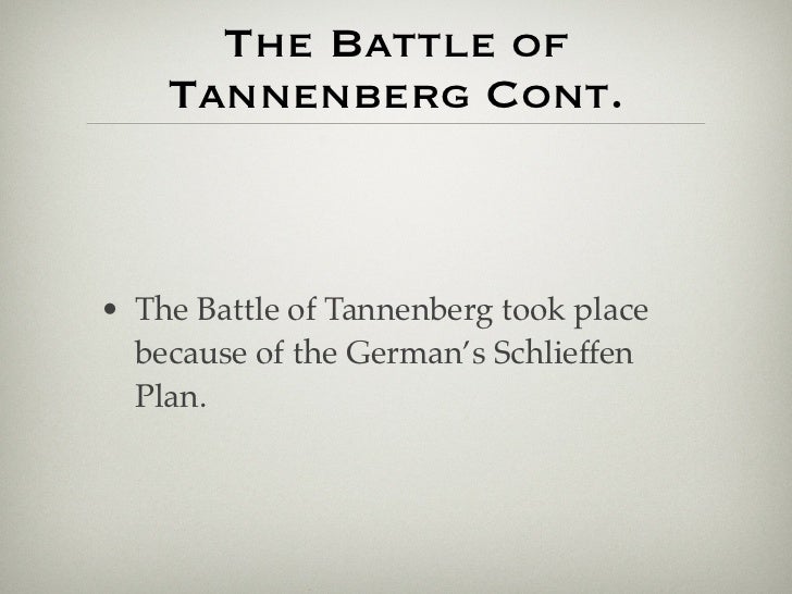 who was involved in the battle of tannenberg who was involved in the battle of tannenberg