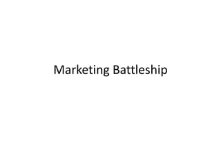 Marketing Battleship
 