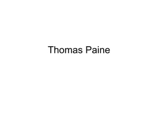 Thomas Paine 