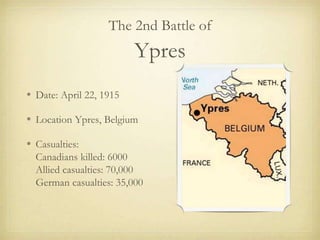 Battles of WWI Review.pptx | Death, Injury, or Military Conflict ...