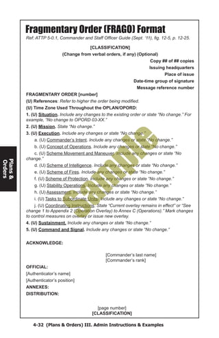 Example Frag Order Battle staff4 sample1 | PDF