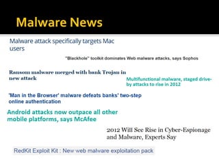 Malware Newsws
 
