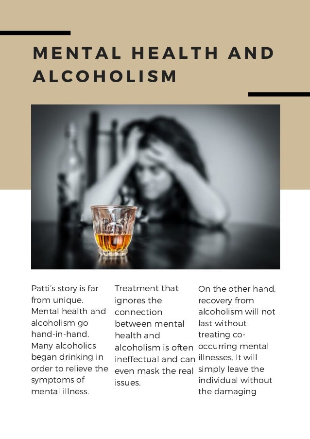 mental health alcoholism case study