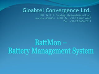 BattMon – Battery Management System 