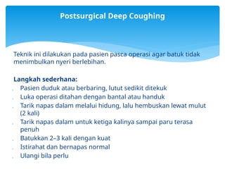 Effective Coughing and Deep Breathing Techniques for Respiratory Health ...