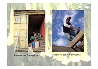 Studieren der Bauanleitung Träger für das 2. Stockwerk
 