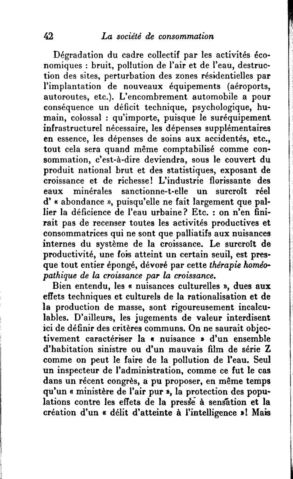 Baudrillard, jean la société de consommation