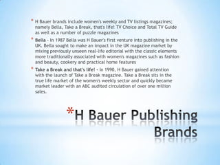 Bauer Media Group | PPTX