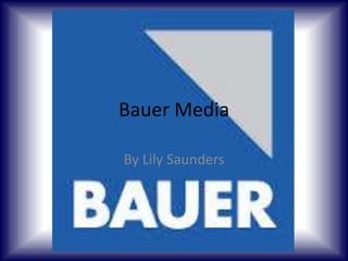 Bauer Media
By Lily Saunders

 