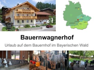 Bauernwagnerhof
Urlaub auf dem Bauernhof im Bayerischen Wald
 