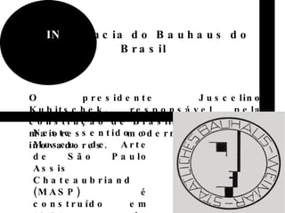 Principais nomes relacionados a Escola de design Bauhaus 