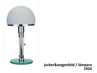 jucker&wagenfeld / lámpara
1924
 