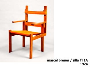 marcel breuer / silla TI 1A
1924
 