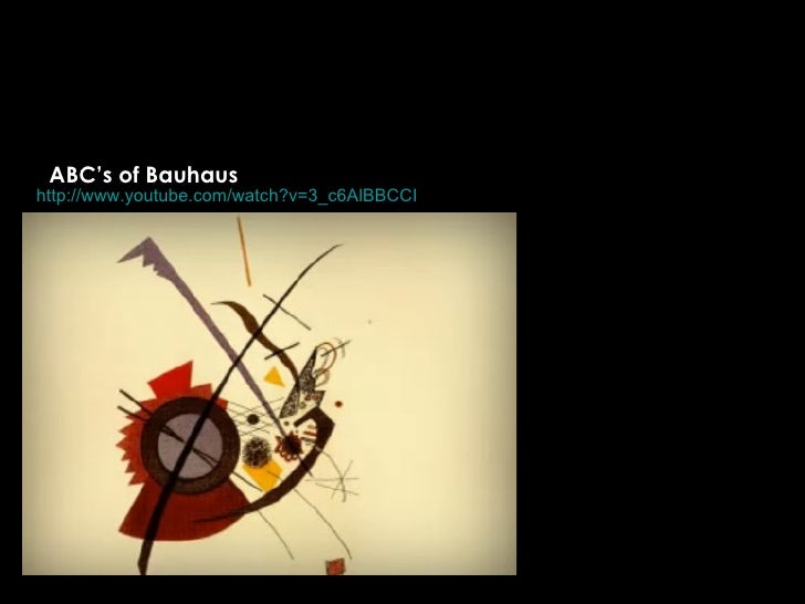 Bauhaus art movement