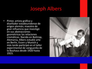 Durante el periodo de la Weimar, la Bauhaus mantenía dos talleres de escultura separados, para piedrea e madera. Al principio, Johannes Itten estaba a cargo de ambos en el papel de profesor de forma; OskarSchleimmer lo sucedió en 1922. 