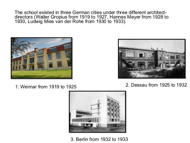 bauhaus final ppt