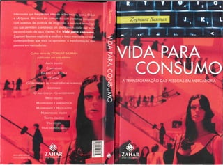 BAUMAN. Vida Para Consumo.pdf