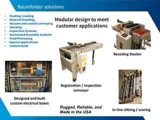 Baumfolder product solutions Guide | PDF