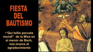 •“Qui tollis peccata
mundi” de la Misa en
si menor de Bach,
nos mueve al
agradecimiento

 