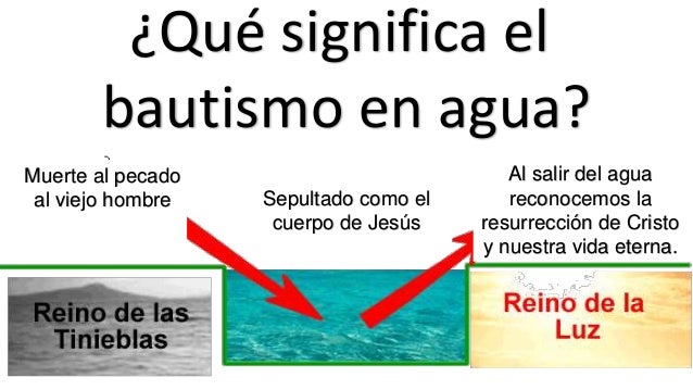 Bautismo en agua