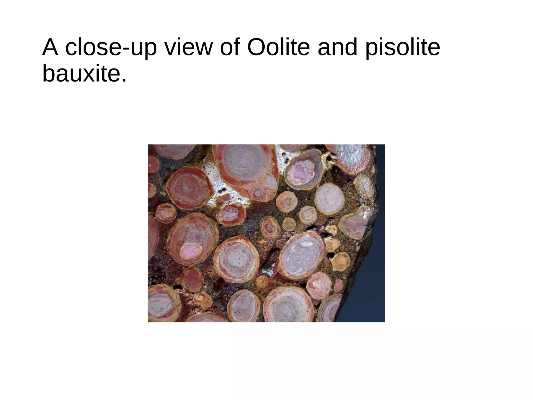 Bauxite Types Bauxite types, mineralogy, Indian occurrences | PPT