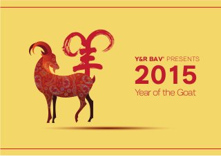 2015Year of the Goat
Y&R BAV® PRESENTS
 