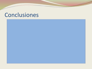 Conclusiones
 
