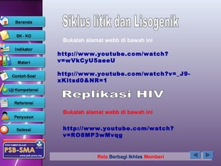 Bukalah alamat webb di bawah ini

http://www.youtube.com/watch?
v=wVkCyU5aeeU

http://www.youtube.com/watch?v=_J9-
xKitsd0&NR=1




 Bukalah alamat webb di bawah ini

 http://www.youtube.com/watch?
 v=RO8MP3wMvqg


             Rela Berbagi Ikhlas Memberi
 