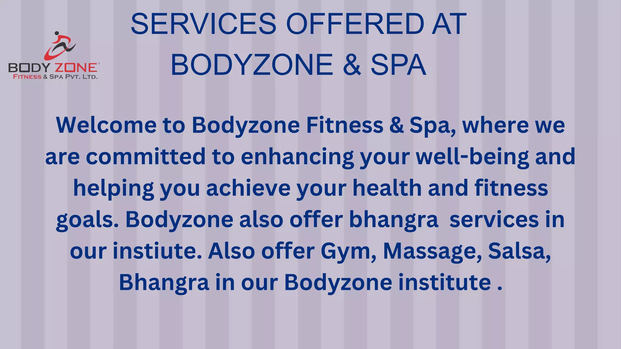 BODYZONE BHANGRA CLASSES PPT