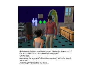 And apparently they’re getting engaged. Seriously, he was out of
the bin for like 3 hours and now they’re engaged?
Oh the fools.
Meanwhile the legacy HEIR is still conveniently without a ring of
some sort.
Just thought I’d toss that out there…
 