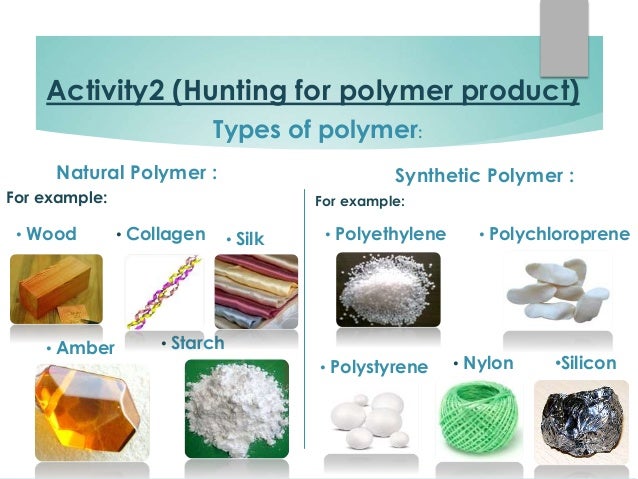Which Of The Following Is Natural Polymer Polymers