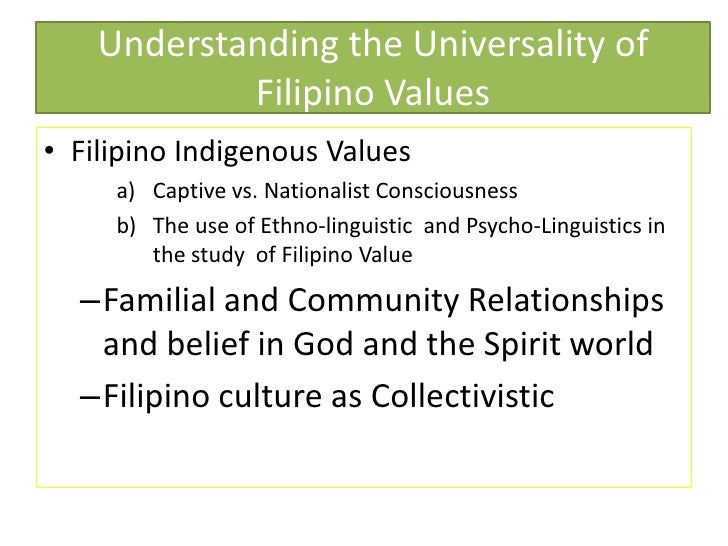 LESSON 3: FILIPINO VALUES: BAYANIHAN