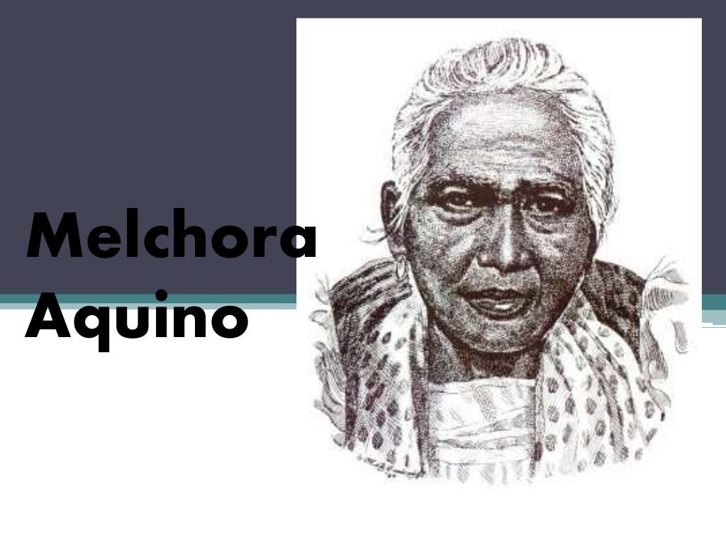 Is melchora aquino related to ninoy aquino image