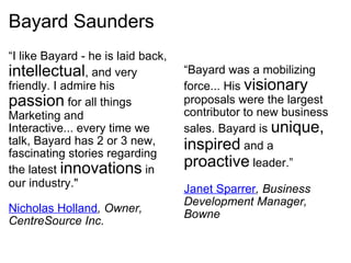 Unique Baynard Bayard Saunders | PPT