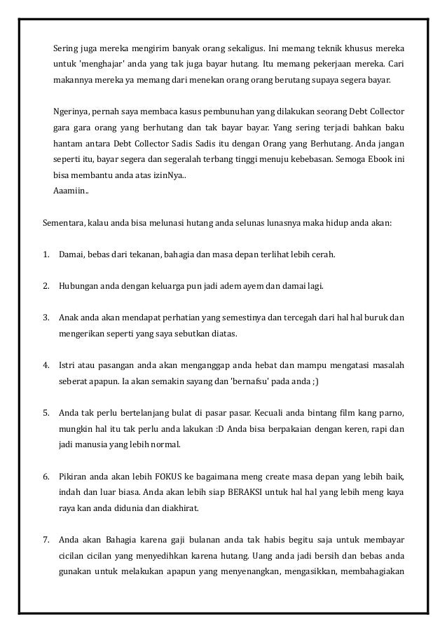 Bayar Hutang