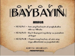 Baybayin Aralin: Sinaunang Sulat ng Tagalog