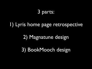 BayCHI - Computer / Human / Interface group