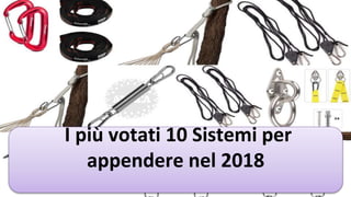 I più votati 10 Sistemi per
appendere nel 2018
 