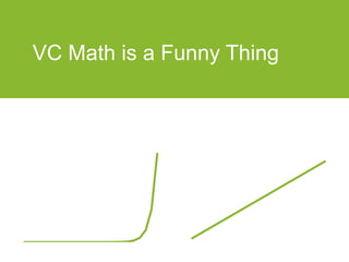 VC Math is a Funny Thing
 