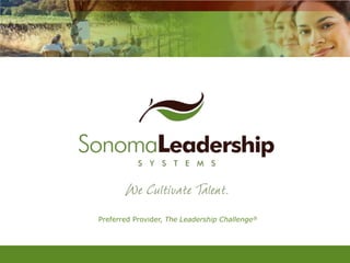 Preferred Provider, The Leadership Challenge®
 