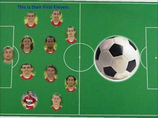 This is their First-Eleven:
 