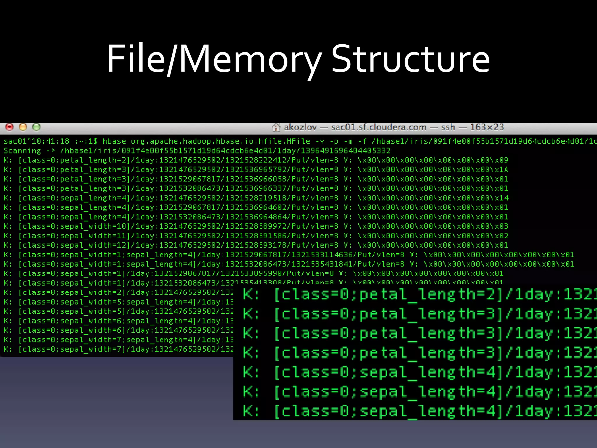 File/Memory Structure
 