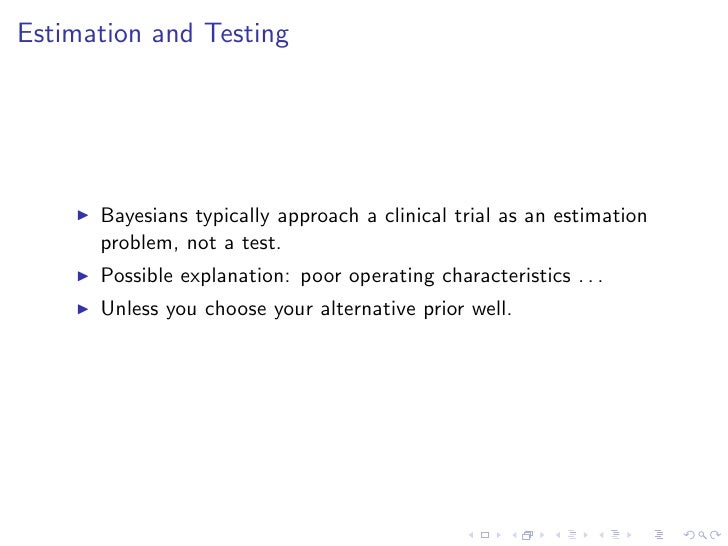 Bayesian hypothesis testing