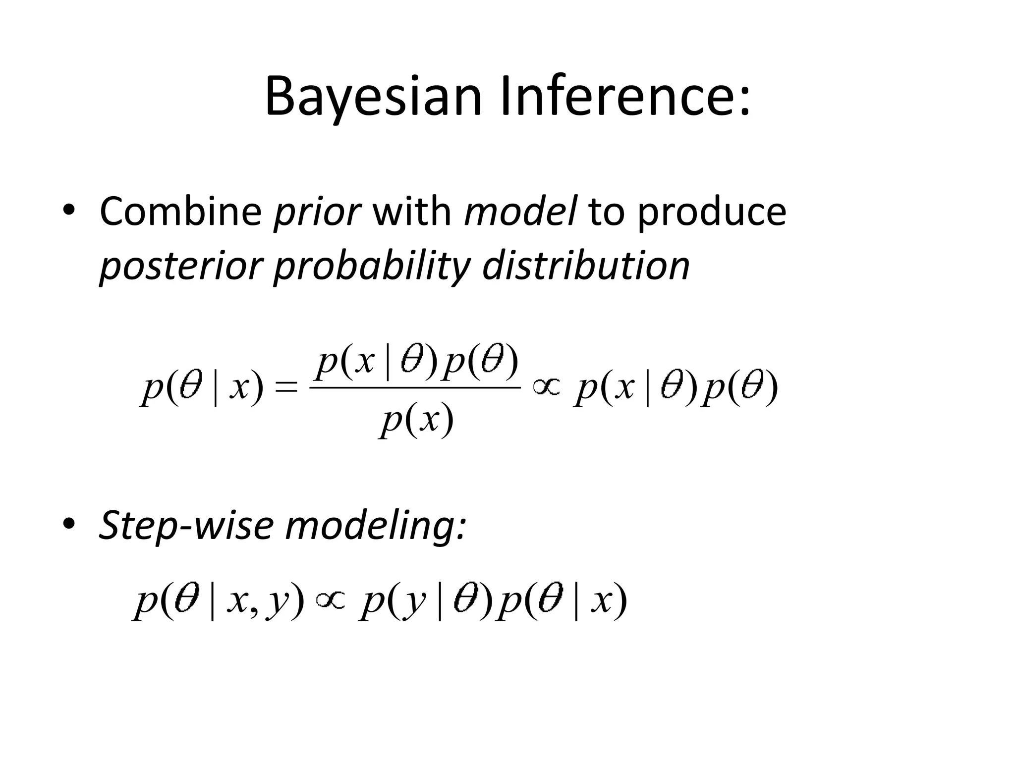 .99+.0001  Disease.01-.02+.9999No Disease.98-Example: A Clinical Test.99+.0049  Disease.01-.02+.9951No Disease.98-We can still use the same formula, of course, and the same tree for the visualisation, but now the probabilities of having the disease and being disease free before the test are not .0001 and .9999 respectively, but. Instead, are .0049 and .9951 based on the result of the test so far.After applying the formula this time, we get the result of .20. Still not too high, implying that the test is probably not very efficient, because evidently you have to repeat it many times before you become reasonably sure.