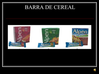 BARRA DE CEREAL 
