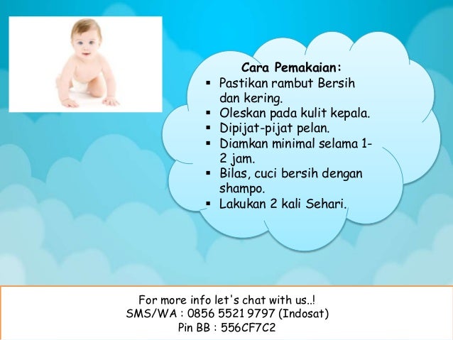 Vitamin rambut bayi, 0856 5521 9797 (Indosat)