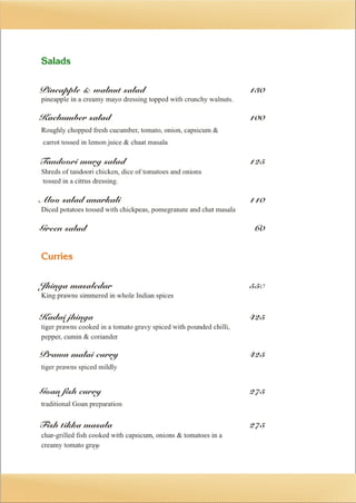 Bayleaf Menu | PDF